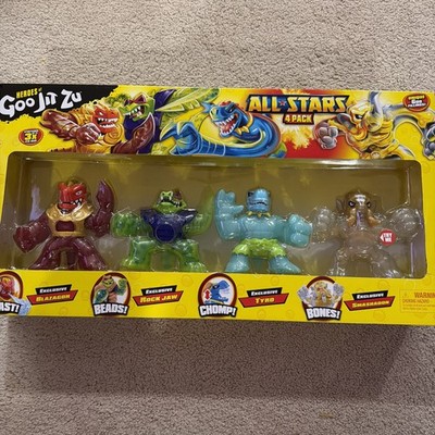 Moose Enterprise Heroes of Goo Jit Zu Action Figure - 4 Pack **EXCLUSIVES**