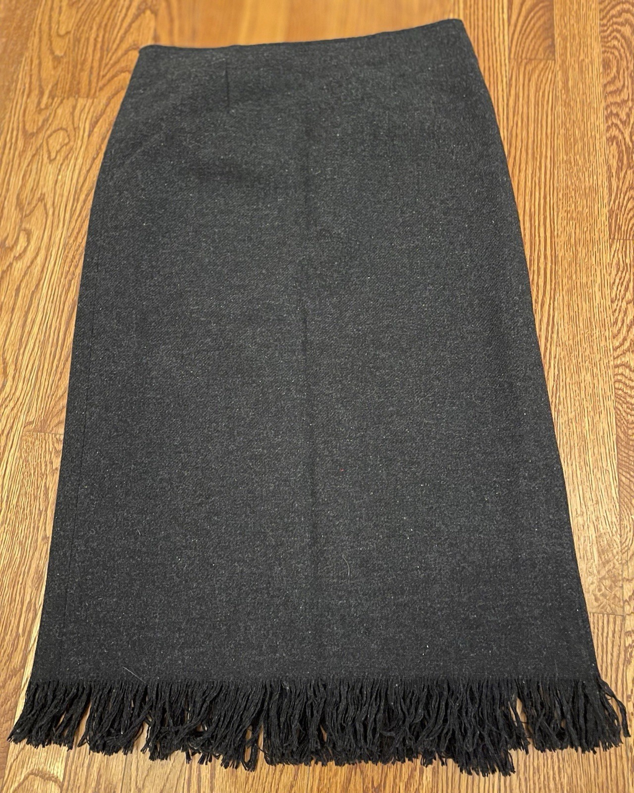 Vintage Pendleton Gray Wool Fully Lined Wrap Skir… - image 2