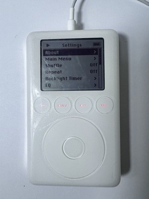 Rare 2003 Apple iPod Classic 3rd Gen. Fat 30GB M8948LL/A TESTED