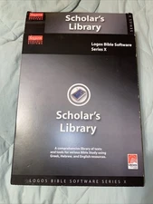 Logos Bible Software Series X with Platinum Scholar's Library 250 Bibles