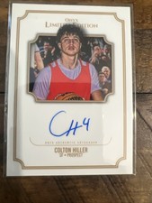 2026 Onyx Limited Edition White Variant Colton Hiller 153/200 On Card Auto SP