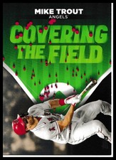 2024 Topps #CTF-1 Mike Trout Covering the Field Los Angeles Angels