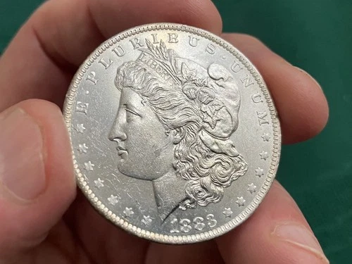 1883 O BU GEM MORGAN SILVER DOLLAR UNC