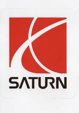 Saturn Logo Sticker (Reproduction)