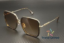 BURBERRY BE3145D 110913 Dionne Dark Havana Brown Grad 58 mm Women's Sunglasses