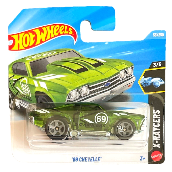 Hot Wheels '69 Chevelle X Raycers 3/5 2026 53/250 1:64 Modellauto Kids Spielzeug-image