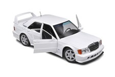MERCEDES BENZ 190E 190 2.5-16V Evo 2 DTM Plainbody weiss  1990 Solido RAR 1:18