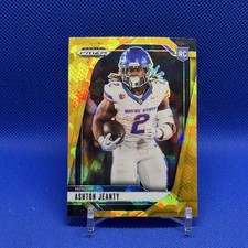 Panini Prizm Draft Picks Gold Cracked Ice Rookie Ashton Jeanty Boise State NFL