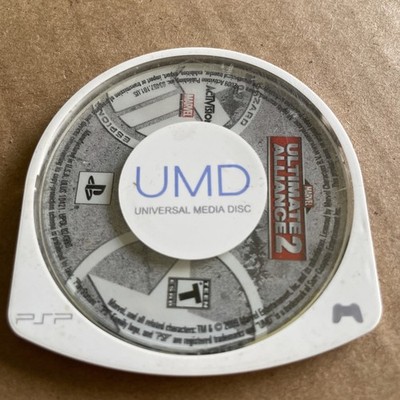 Marvel Ultimate Alliance 2 Sony PSP Video Game UMD Disc Tested T Teen Activision