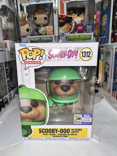 Funko Pop Scooby-Doo (vert) flocked SDCC 2017 1000 pcs