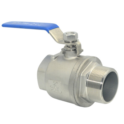 US Stock 2'' inch NPT threaded MALE to Female Full Port Ball Valve Stainless 304