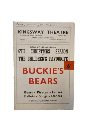 1937 Buckie's Bears - Leonard Thorne Valerie Leonard Alma Taylor Frank Freeman