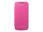 Genuine Samsung Galaxy S4 Mini I9190 Flip Case Cover - Pink