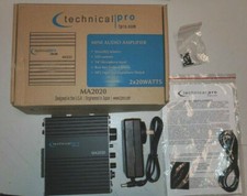 Technical Pro MA2020 mini audio amplifier 2X20 watts