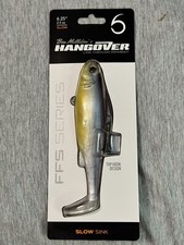 6th Sense Hangover Line Thru Swimbait 6.25" 2.5oz “Barfish”  Slow Sink