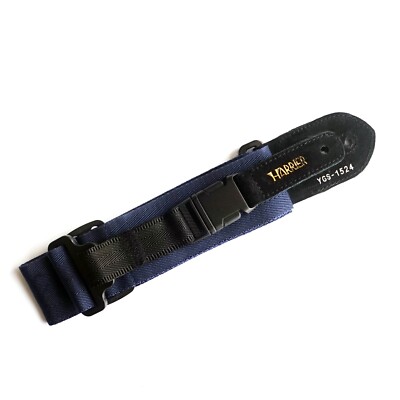 Verstellbarer Harrier Schnellspanner Gitarrengurt - Classic Blue