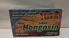 JABON HONGOSIN 100%NATURAL ELIMINA HONGOS PIES, AXILA, CUERPO