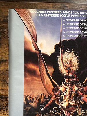 1981 Heavy Metal Movie Promo VTG 1980s 80s PRINT AD Step Beyond