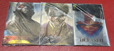 (3) Sealed #2 #3 #4 Deceased Convention Gold Foil Variant DC SUPERMAN Lot READ