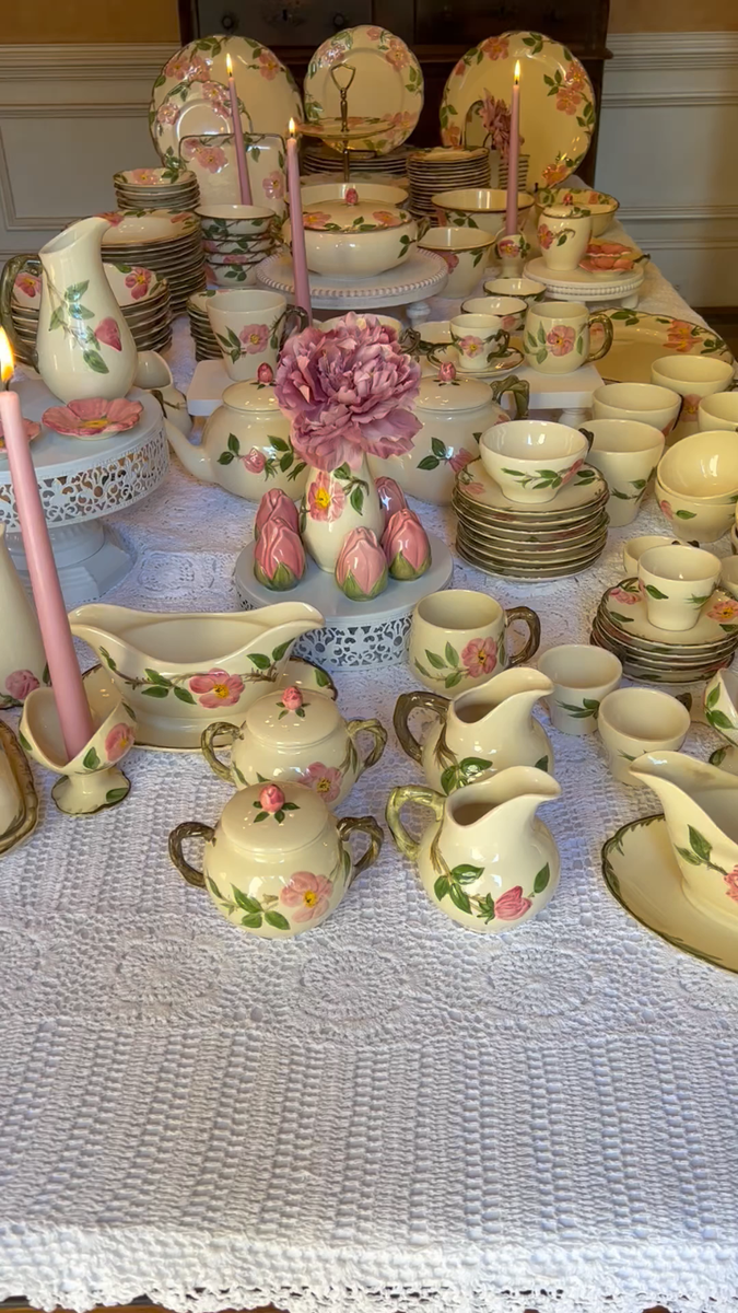 Franciscan Desert Rose Collection *USA* Vintage Dinnerware* Free