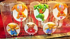 Creative Bath Fun Friends 12 Decorative Shower Hooks Childs Bathroom