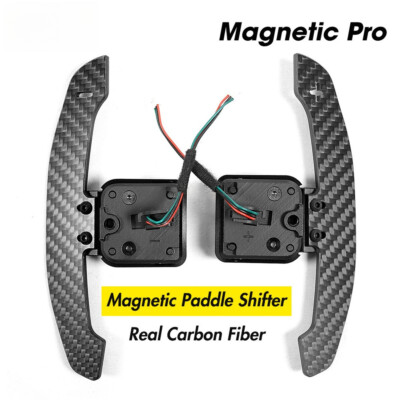 Carbon Fiber Magnetic Paddle Shifters for Ford Mustang GT 15-17 Steering Wheel