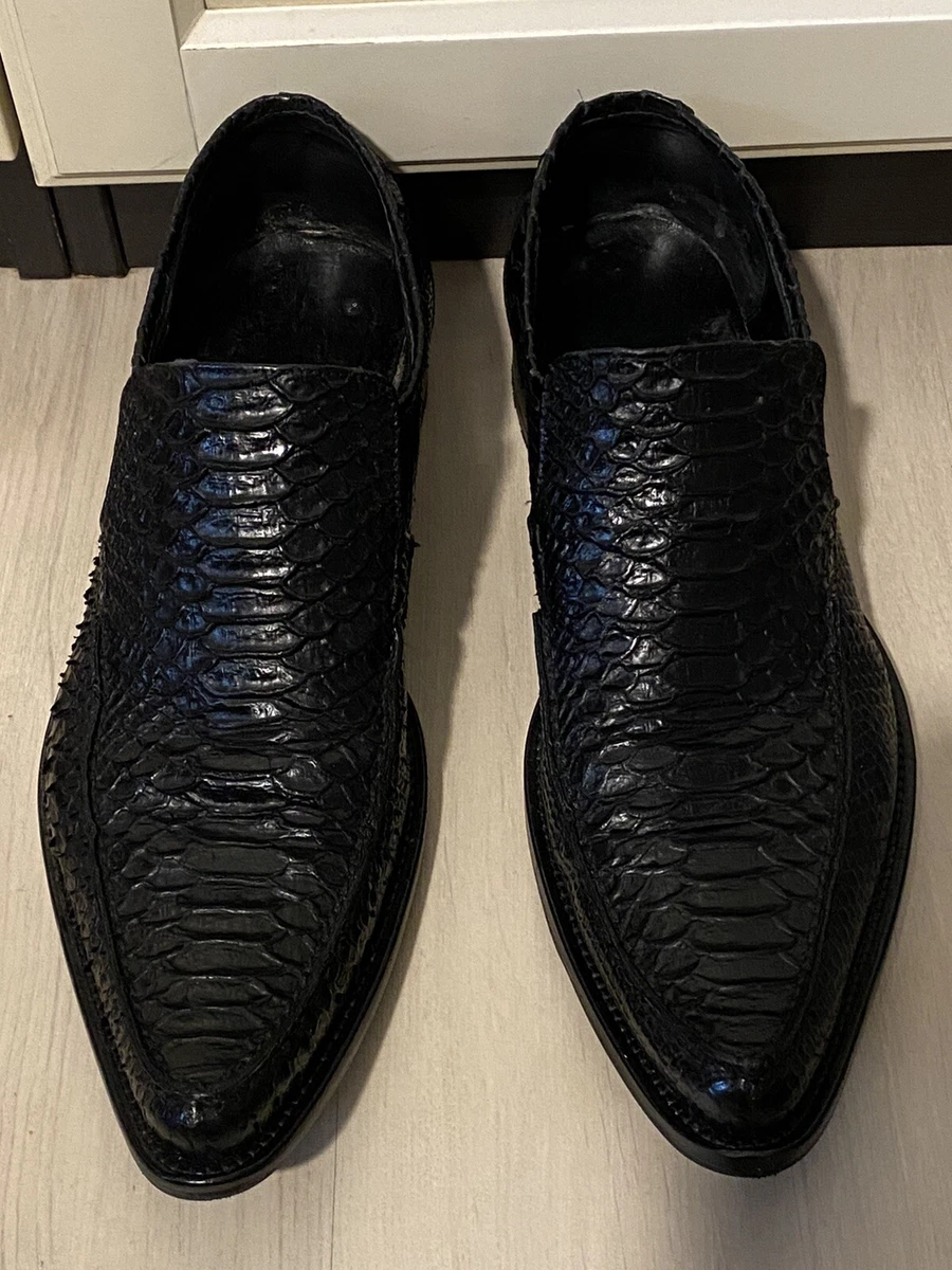 Scarpe uomo pitone sale