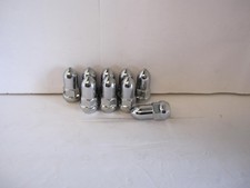 24 Bullet Lug Nuts 716-20 Solid 6 Lug 1500 Old Chevy Gmc Trucks