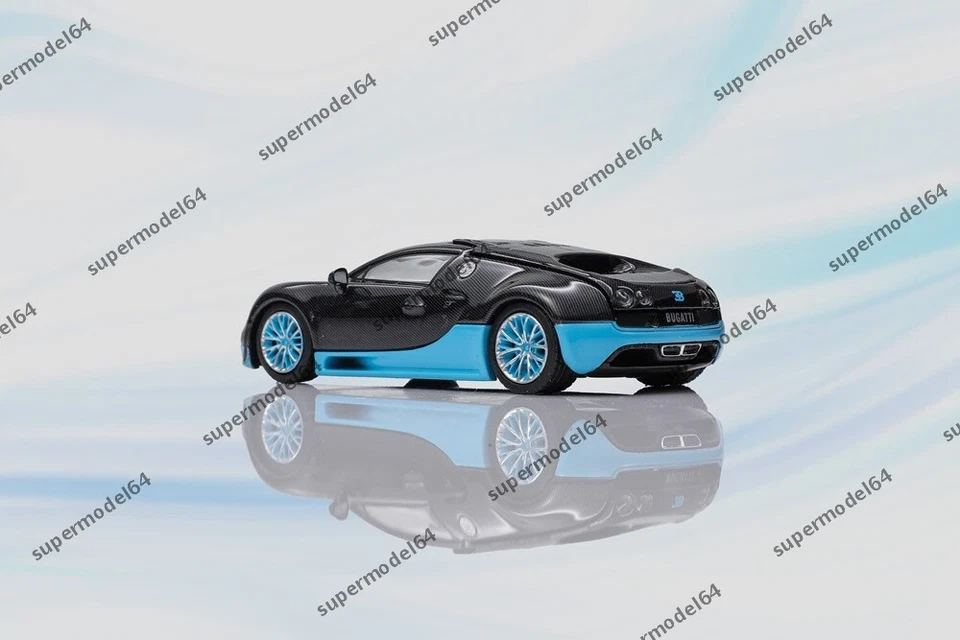 1/64 Bugatti Veyron Super Sport Diecast Toys Car Models Collection Gifts Mortal - Photo 4/4