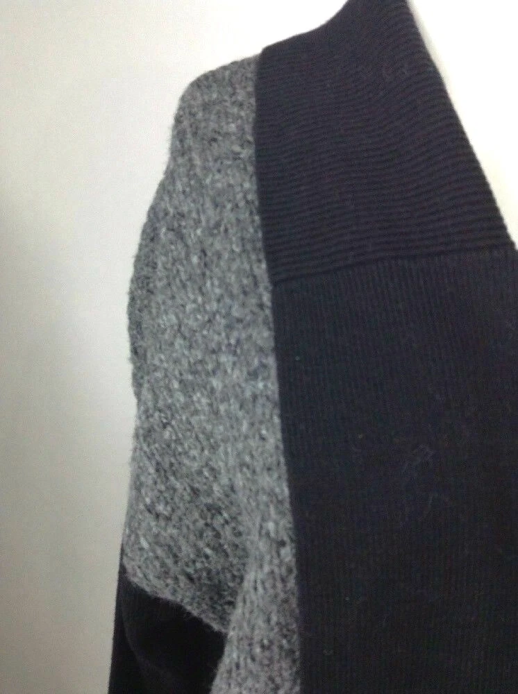 Smartwool Women Moon Ridge Sweater Wrap Black Medium 00314 001 C