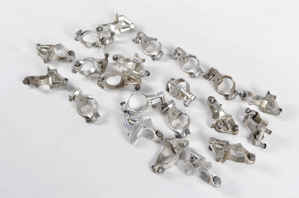 Vintage Campagnolo Bicycle Front Derailleur Road Bike Front Mech Clamp 28.6 NOS - Image 2 of 3