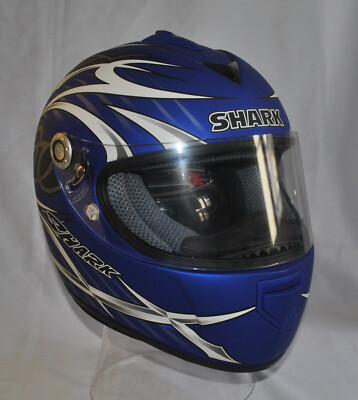 SHARK RSX JAY Integralhelm, Blau/Matt Größe XS NEU UPE: 439,-