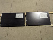 TWO IKEA KOMPLEMENT Shelf Black brown  39 3/8 X 22 7/8” 802.779.71 PAX WARDROBE