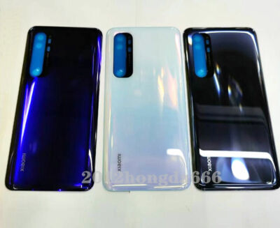 Für Xiaomi Mi Note 10 Lite NEW Glass Battery Back Door Cover Replacement  