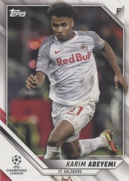 2025-26 Topps Uefa Club Competitions - Karim Adeyemi #TSR-KA for