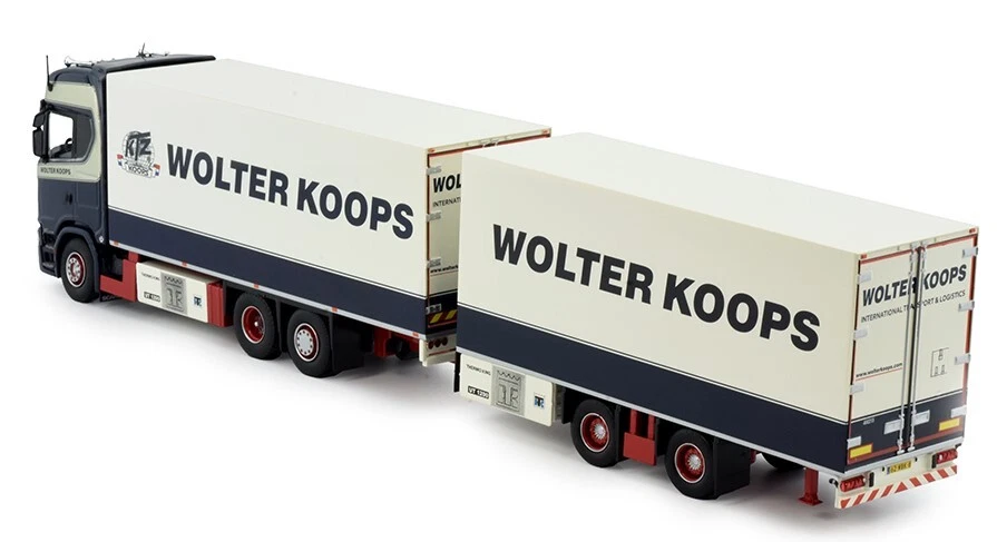 TEKNO - SCANIA S Highline 6x2 camion rettilineo a 2 assi WOLTER KOOPS - 1/50 ... - Immagine 4 di 4