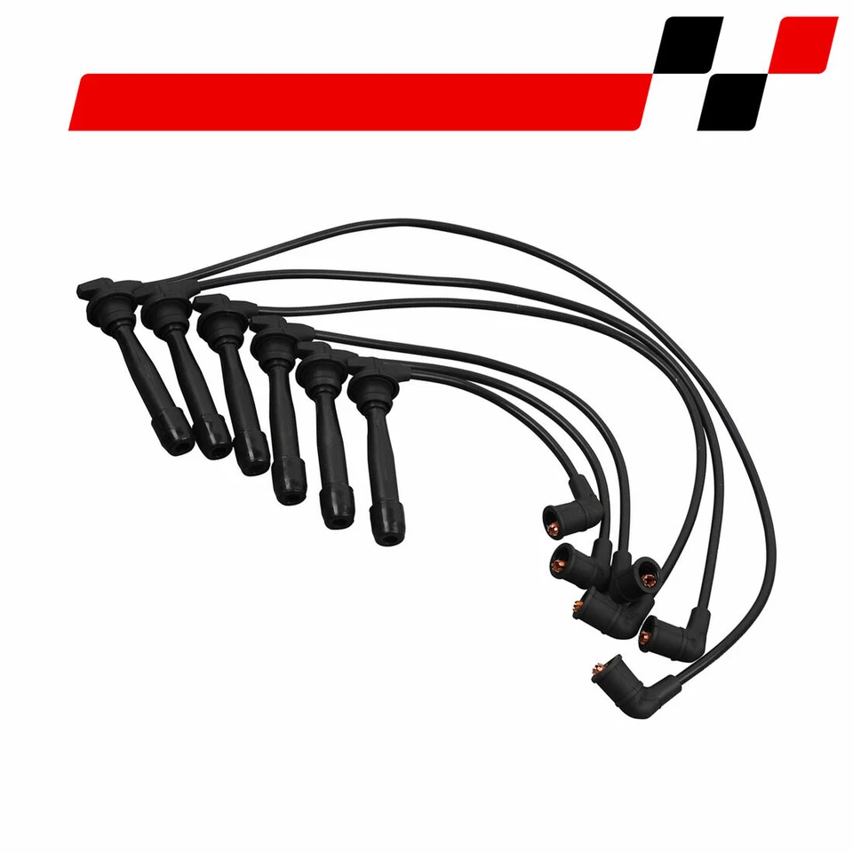 Spark Plug Ignition Wire Set for 2005-2008 Hyundai Tucson Kia Sportage V6 2.7L — 第 2/4 张图片