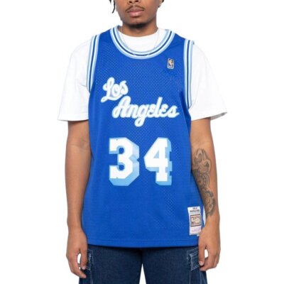 Mitchell & Ness Herren T-Shirt NBA Swingman Los Angeles Lakers Shaquille O'N