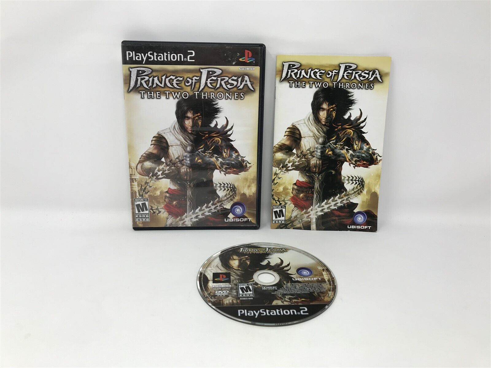 Prince of Persia Two Thrones * - Sony Playstation 2 PS2 - Complete in box -  CIB