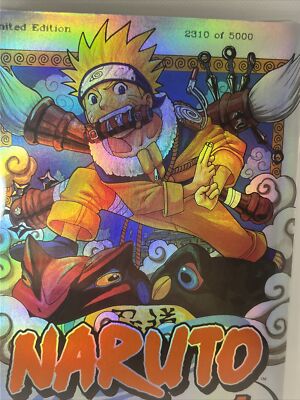 Naruto Vol. 1 Limited Edition 2310/5000 English Manga Foil