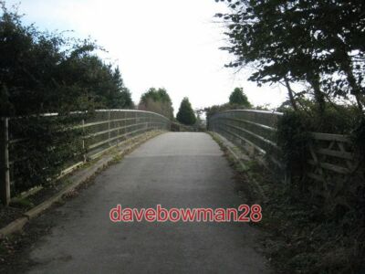 FOTOBRÜCKE ÜBER DIE A39 CARNON DOWNS UMGEHUNG EIN SEHR TEURER ZAUMWEG UND