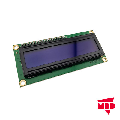 LCD-1602 I2C Display Blau HD44780 Anzeige Bildschirm 16x2 Arduino Raspberry Pi