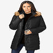 Roamans Classic-length Puffer Jacket With Hood