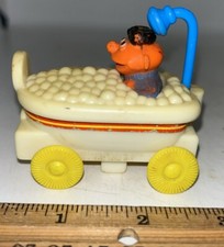 Sesame Street - Vintage Railway Train Ernie In A Bathtub With Bubbles