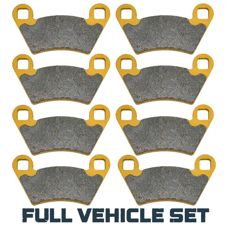 Juego de pastillas de freno cerámicas Polaris Ranger 400/500/570/650/700/800 tamaño mediano 2004-2022 Foto 4 de 4