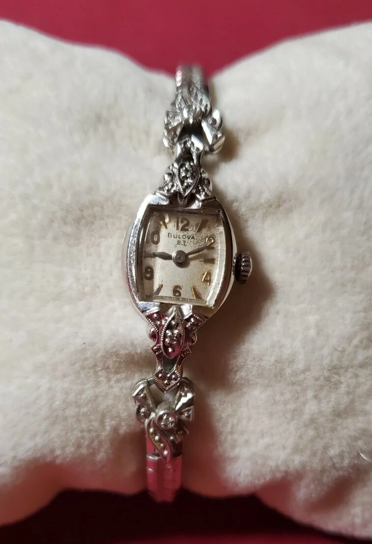 Bulova 23 top 14k ladies watch