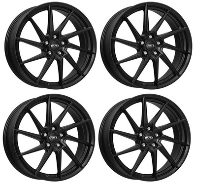 4 Dotz Spa black wheels 7.5Jx17 5x112 for Mercedes Benz A B C CLA E GLK A GLA GL