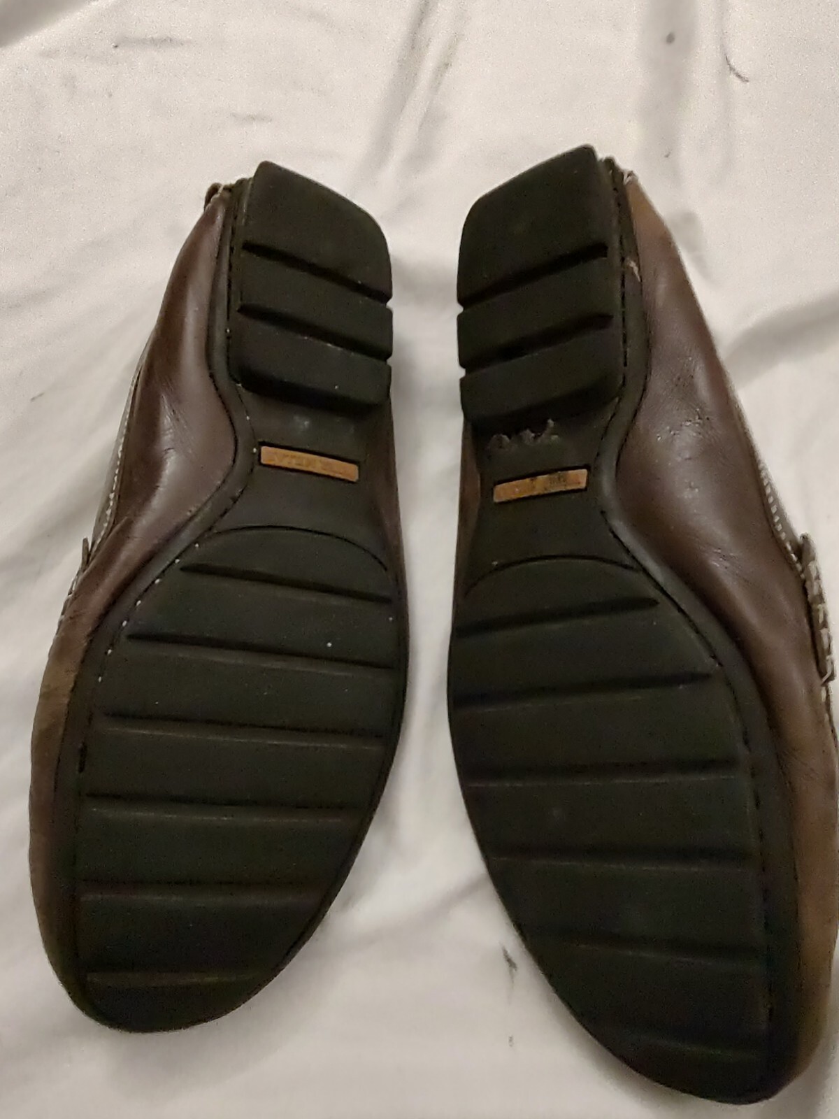 Peter Millar Horse Bit Driving Shoes Size 10M Brown Leather Mocs