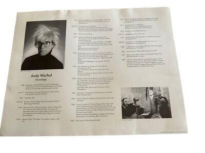 Andy Warhol Pop Art: A Portfolio of Six Works 6 Prints RARE Andy Warhol Pop Art: A Portfolio of Six Works 6 Prints RARE