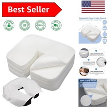 Hypo-Allergenic 300 Count Facial Cradle Covers - Perfect for Spa Professionals